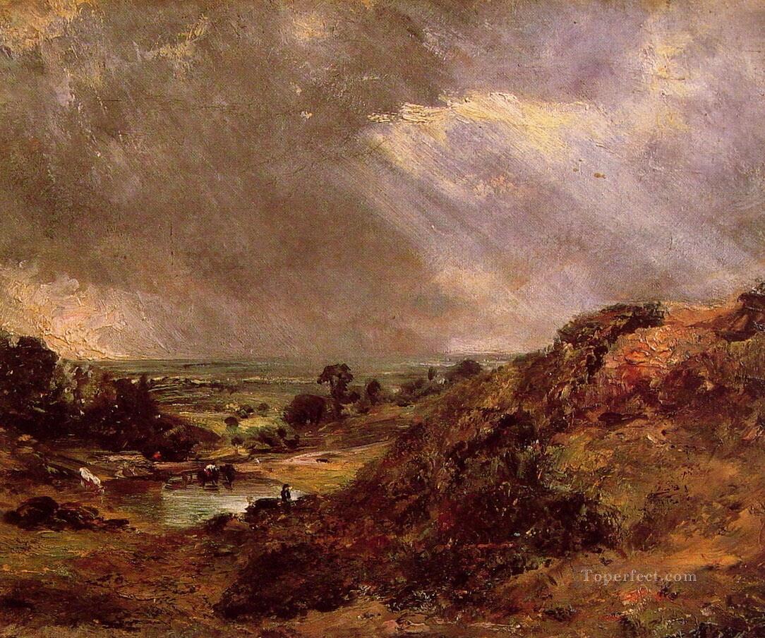 Branch Hill Pond Hampstead Romantic John Constable Oil Paintings